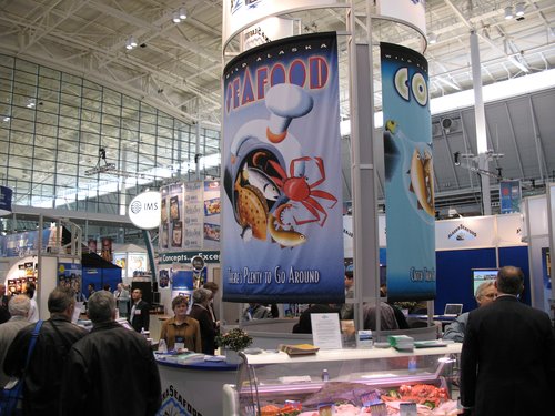 International Boston Seafood Show 2007. Экспозиция Alaska Seafood Marketing Institute